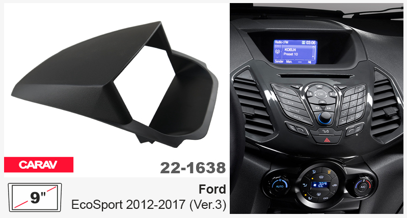 Перехідна рамка Ford EcoSport Carav 22-1638