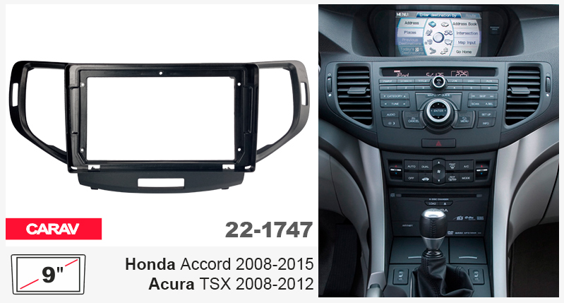 Перехідна рамка Honda Accord, Acura TSX Carav 22-1747