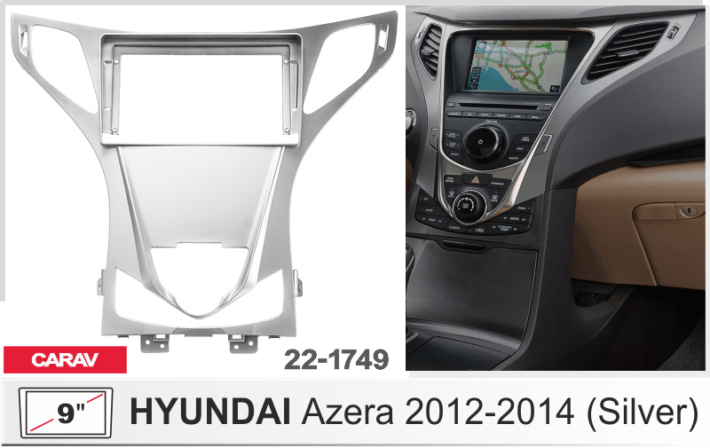 Перехідна рамка Hyundai Azera Carav 22-1749