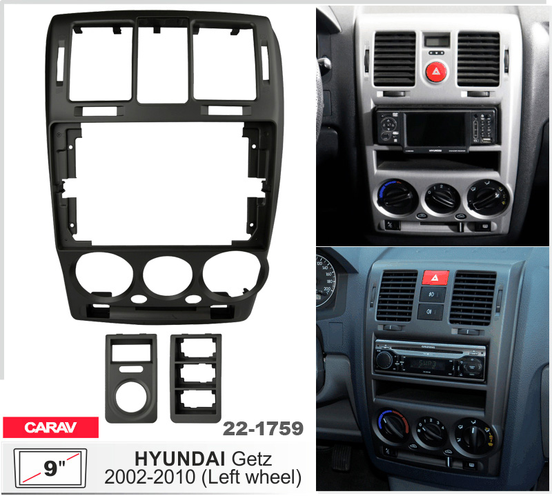 Перехідна рамка Hyundai Getz Carav 22-1759