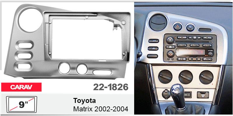 Переходная рамка Toyota Matrix Carav 22-1826