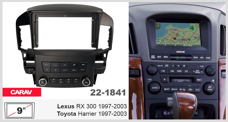 Перехідна рамка Lexus RX 300, Toyota Harrier Carav 22-1841
