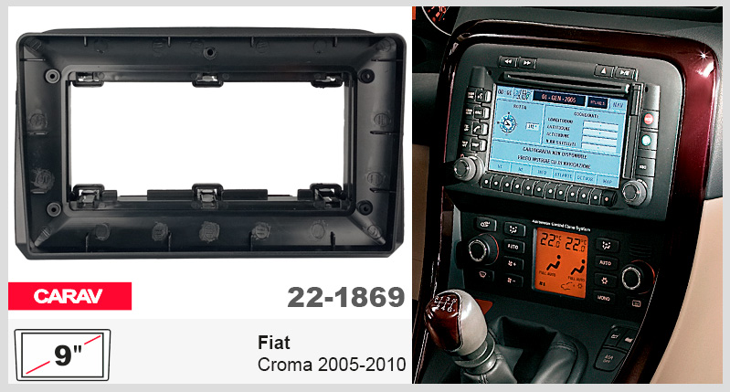 Перехідна рамка Fiat Croma Carav 22-1869