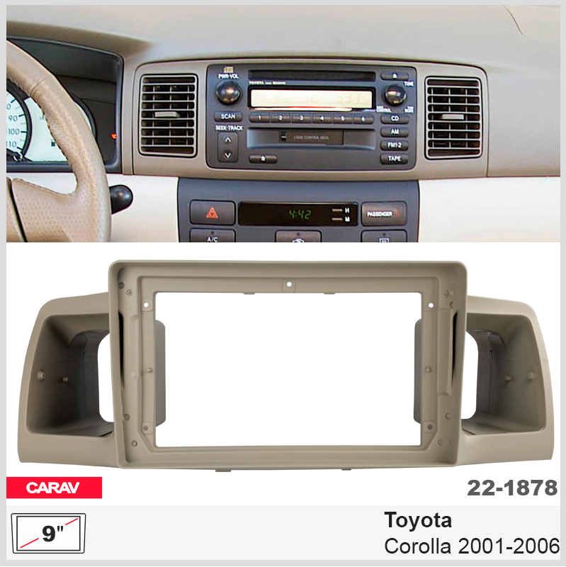 Переходная рамка Toyota Corolla Carav 22-1878