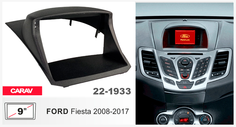 Переходная рамка Ford Fiesta Carav 22-1933