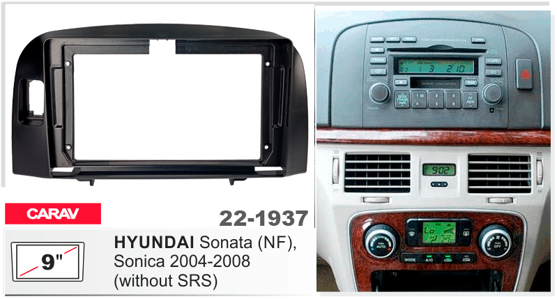 Перехідна рамка Hyundai Sonata Carav 22-1937