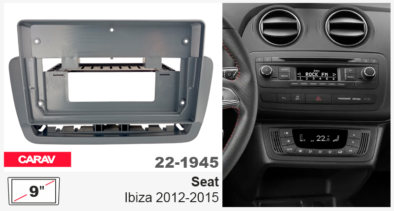 Перехідна рамка Seat Ibiza Carav 22-1945