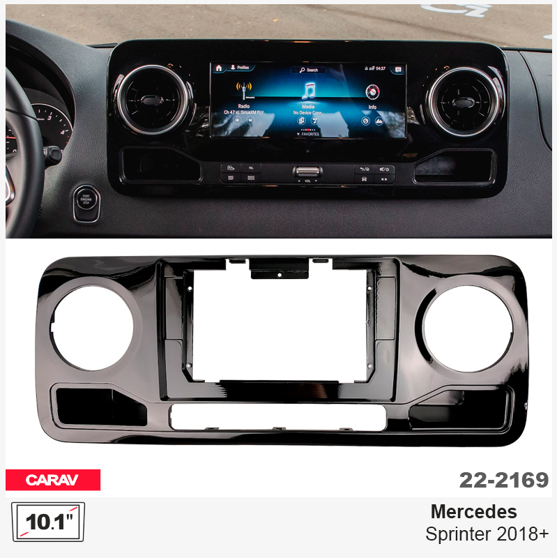 Перехідна рамка Mercedes Sprinter Carav 22-2169
