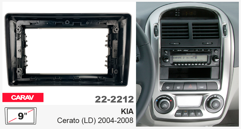 Перехідна рамка KIA Cerato Carav 22-2212