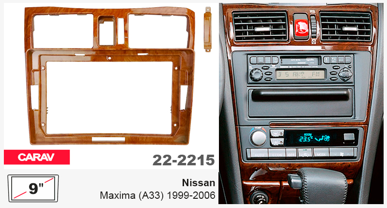 Перехідна рамка Nissan Maxima (A33) Carav 22-2215