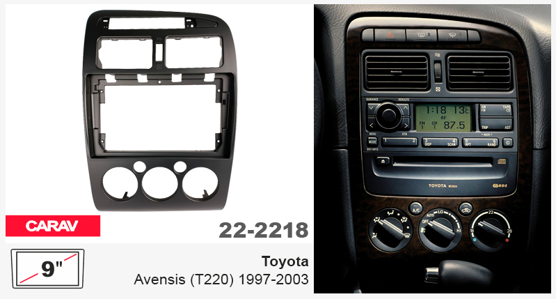 Перехідна рамка Toyota Avensis Carav 22-2218