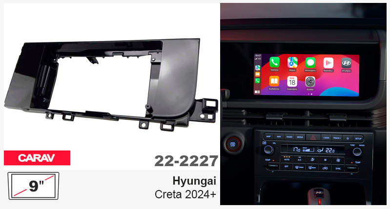 Перехідна рамка Hyundai Creta Carav 22-2227