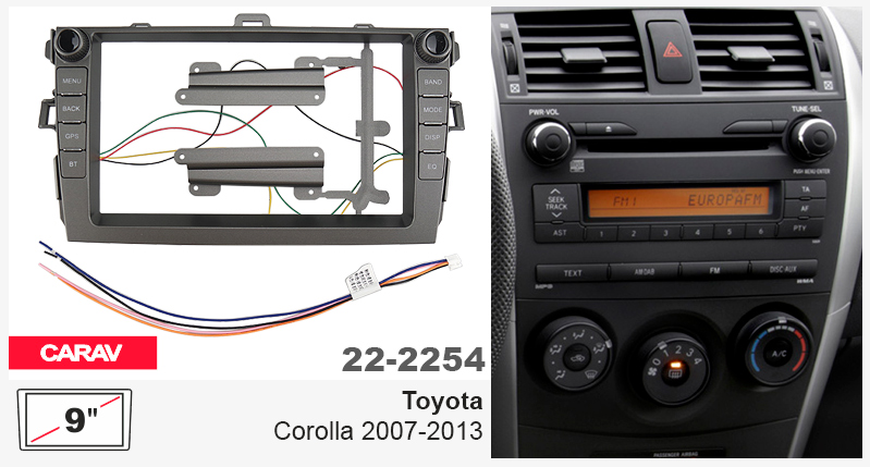 Переходная рамка Toyota Corolla Carav 22-2254