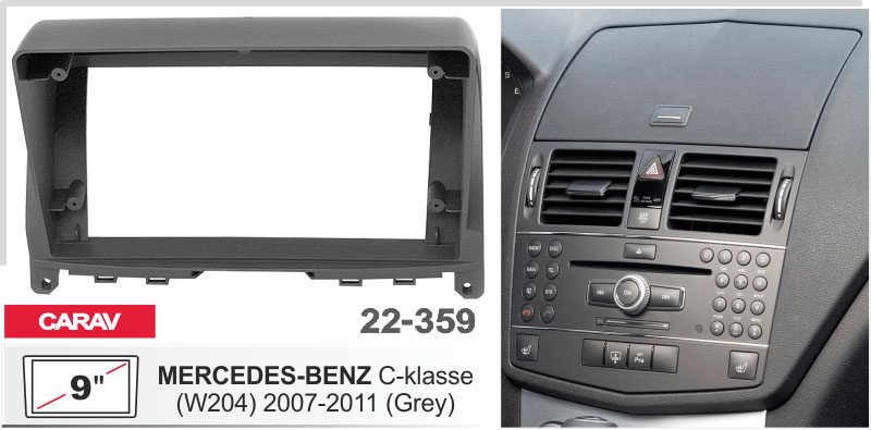 Перехідна рамка Mercedes C-Klasse Carav 22-359