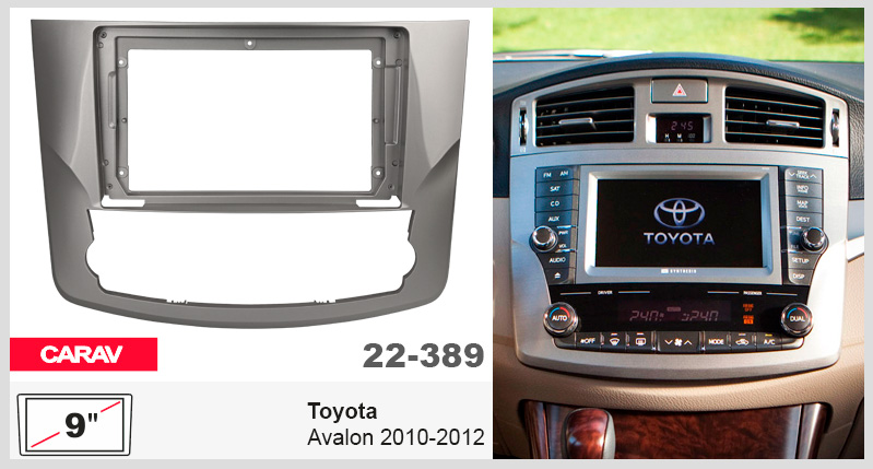 Перехідна рамка Toyota Avalon Carav 22-389