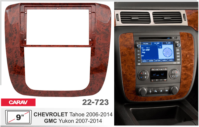 Перехідна рамка Chevrolet Tahoe, GMC Yukon Carav 22-723