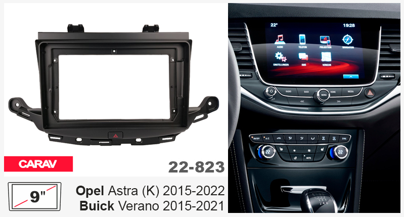 Перехідна рамка Opel Astra Carav 22-823