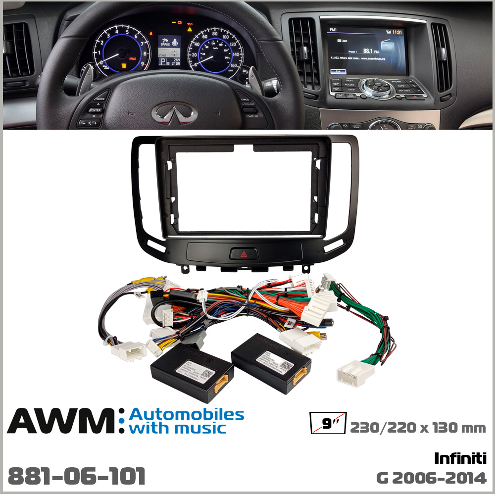Перехідна рамка Infiniti G AWM 881-06-101