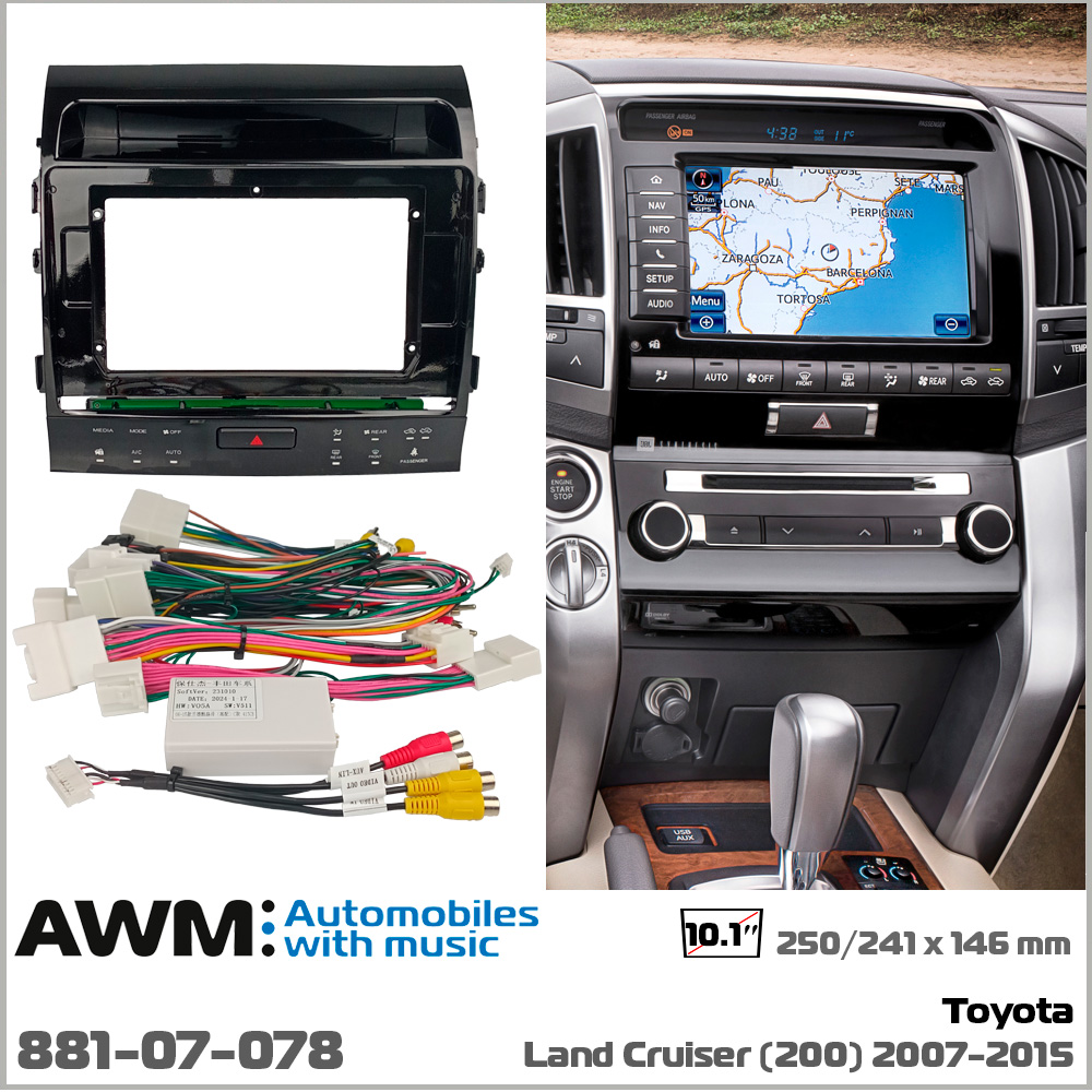 Переходная рамка Toyota Land Cruiser 200 AWM 881-07-078