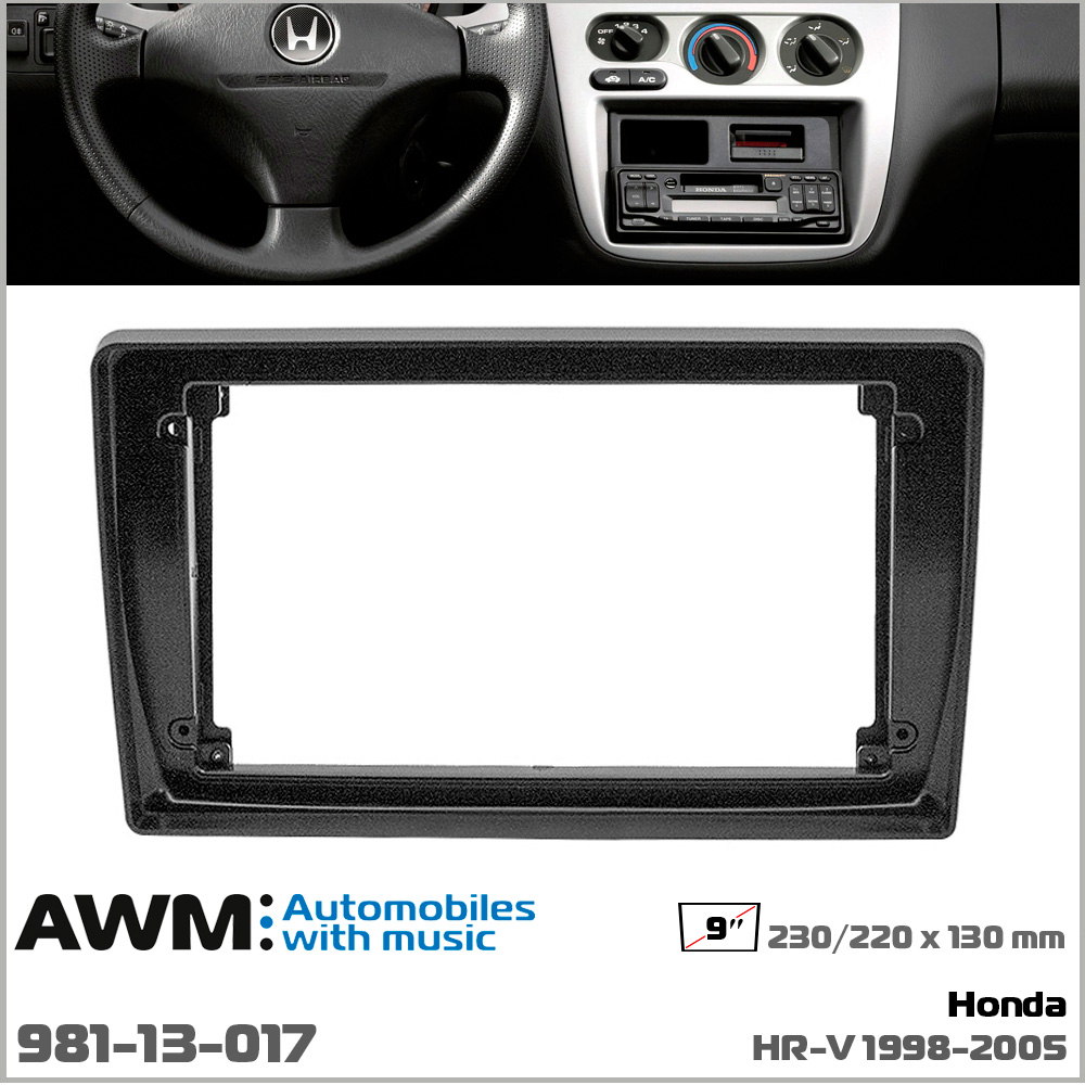 Переходная рамка Honda HR-V AWM 981-13-017