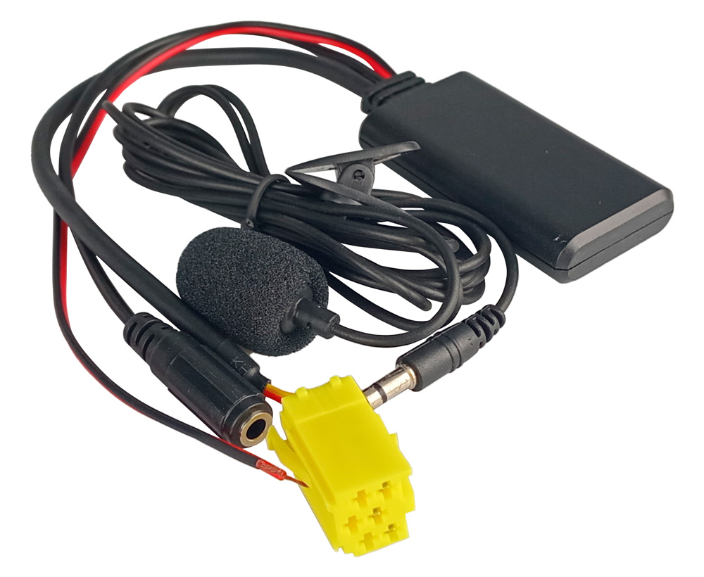 Bluetooth адаптер AUX (6 pin) для Alfa Romeo, Fiat AWM BTM-77