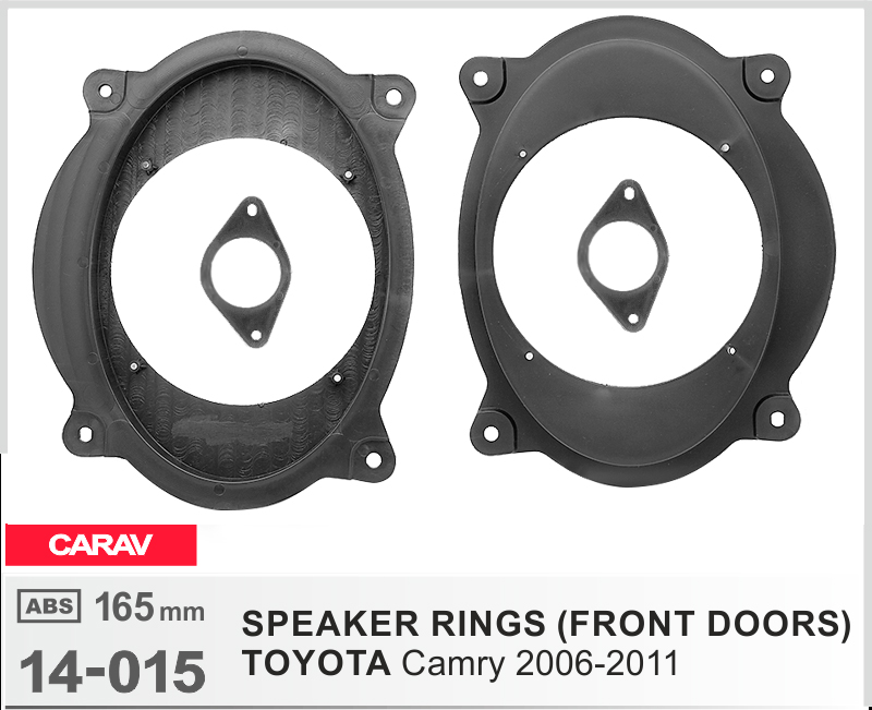Проставки под динамики Carav 14-015  для автомобилей Toyota Camry, Land Cruiser Prado